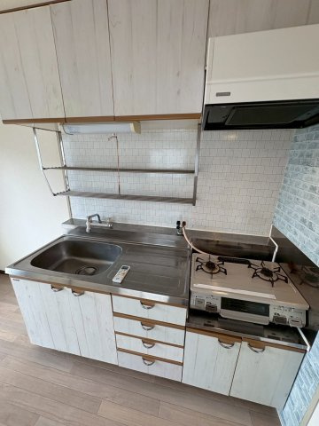 大阪市西区新町２丁目の賃貸マンションのキッチン