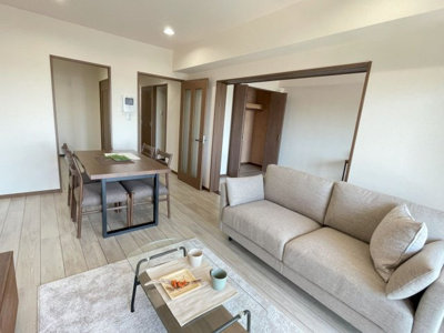 【居間・リビング】 | グランフォンテ | 家具配置イメージ※家具は付きません