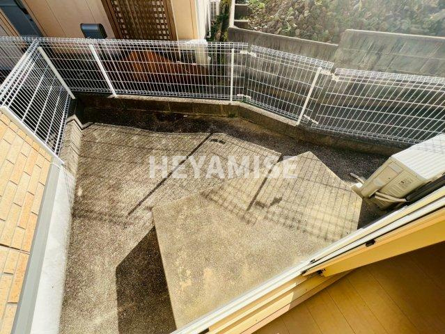 コーポセリジェのバルコニー