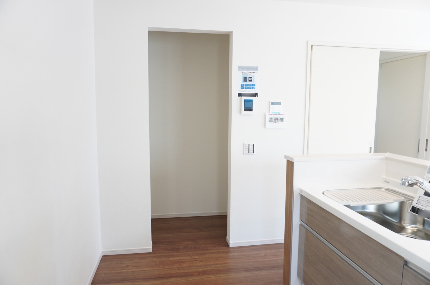 越谷市大字大竹 新築分譲住宅 全3棟 3号棟の収納|パントリー