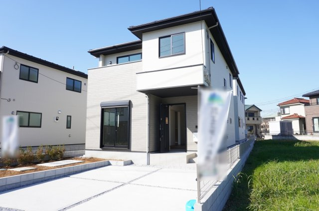 越谷市大字大竹 新築分譲住宅 全3棟 3号棟の外観