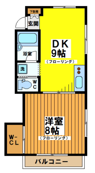 【間取り】 | ウィング西原
