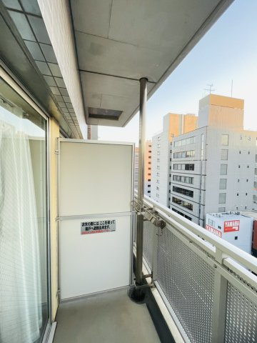 【バルコニー】キャッスル北沢大橋
