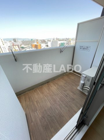 アドバンス大阪グロウスIIのバルコニー