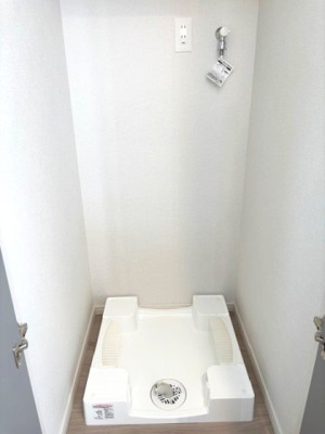 【設備】 | 大南1丁目　貸家 | 洗濯機置き場