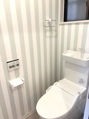 【トイレ】 | 大南1丁目　貸家 | 新品に交換でトイレもきれいです