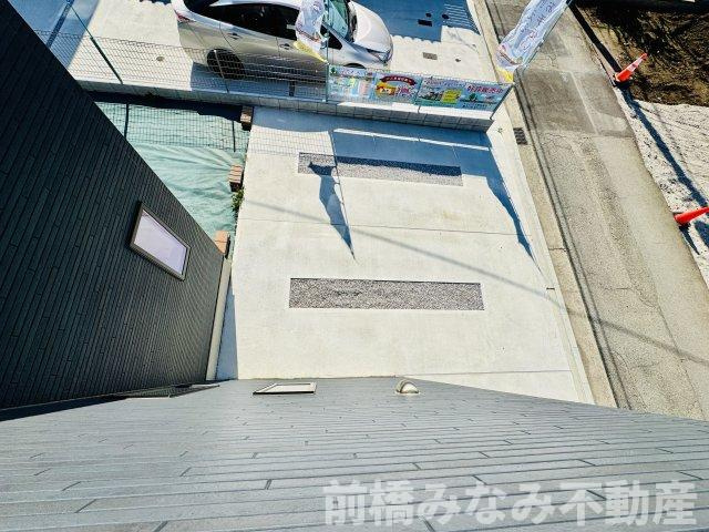 前橋市文京町3丁目　1号棟(全３棟)　新築建売分譲の駐車場|車をお持ちの方に嬉しい駐車場付きの物件です