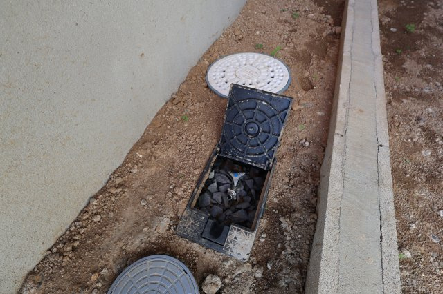 《仲介手数料無料》桜区中島４丁目14-17新築一戸建てクレイドルガーデンの外観|撮影日 2025年11月15日 12:40 晴れ