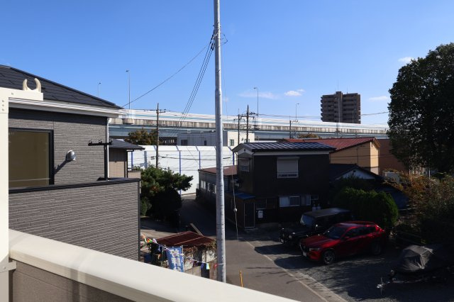 《仲介手数料無料》桜区中島４丁目14-17新築一戸建てクレイドルガーデンの展望|撮影日 2025年11月15日 12:40 晴れ