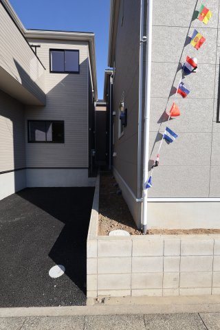 《仲介手数料無料》桜区中島４丁目14-17新築一戸建てクレイドルガーデンの外観|撮影日 2025年11月15日 12:40 晴れ