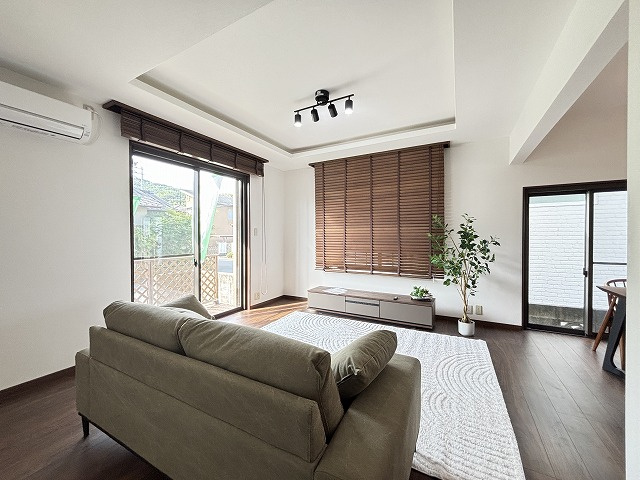 【居間・リビング】 | 糸島市神在東3丁目　戸建て