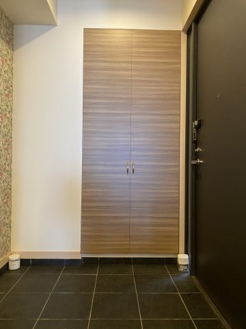 スコーレ熱海の玄関|シューズインクローゼット