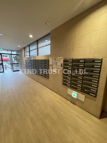 中崎コーポのエントランス|落ち着いたエントランスです