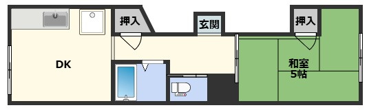 増山マンションの間取り