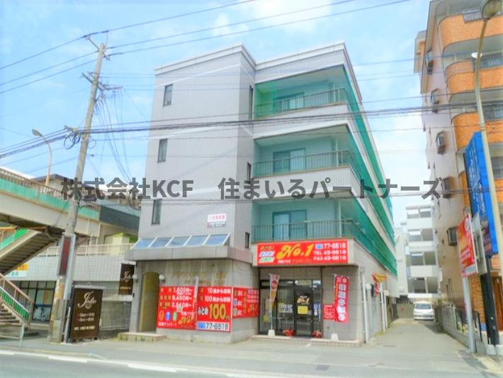 アザレアハイツ蒲池の外観|外はこのようになっています