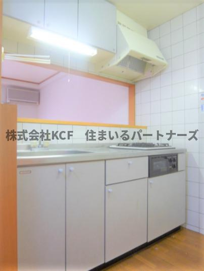 アザレアハイツ蒲池のキッチン|お料理しやすいキッチンです