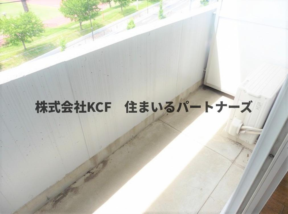 ニュー端山ビルのバルコニー
