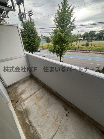 ニュー端山ビルのバルコニー