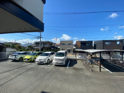 【駐車場】 | ディアコートA | 駐車場完備です
