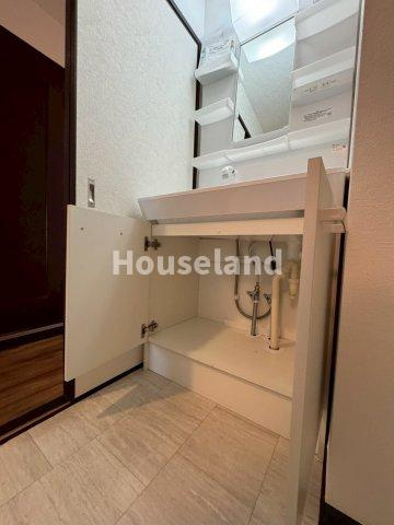 クローバーメゾン狐島の独立洗面台