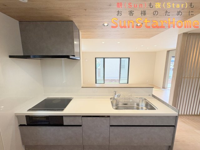 【※サンスターホーム限定物件】立川市砂川町3丁目　建築条件付き売地　高機能住宅の完成予想図|キッチンお選びいただけます