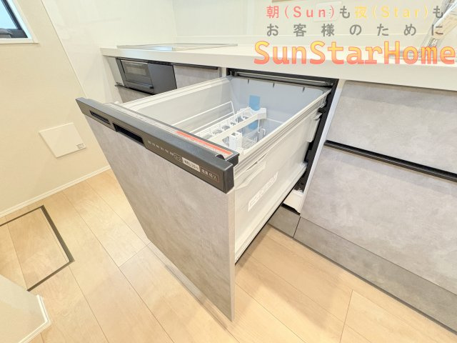 【※サンスターホーム限定物件】立川市砂川町3丁目　建築条件付き売地　高機能住宅の完成予想図|キッチンお選びいただけます