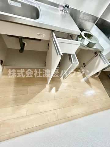 サンリット サピーのキッチン|キッチン下収納