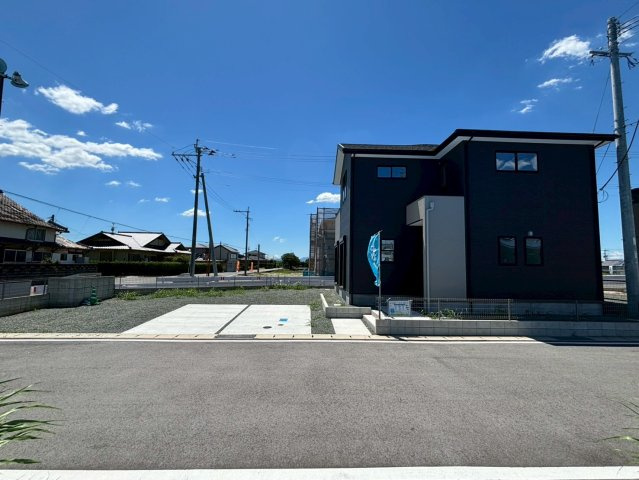 よかタウン/菊池郡菊陽町/久保田4期/7号棟の前面道路含む現地写真|完成済みの為、即案内可能です！お電話下さい☆当日内覧大歓迎☆