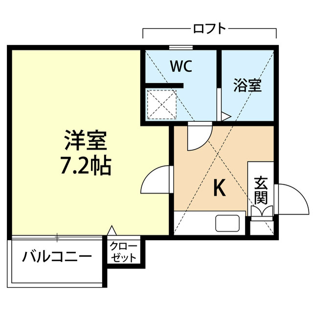ピュア姪浜東の間取り