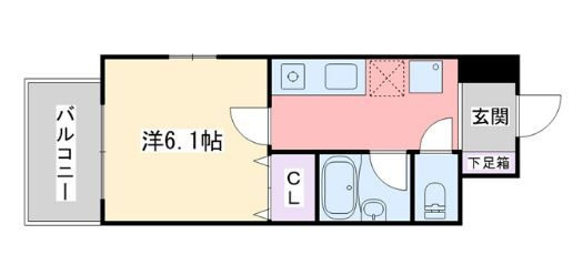 ハートマンションの間取り