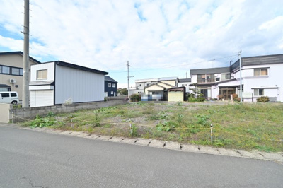 【外観】 | 黒石市幸町　土地　三方道路　