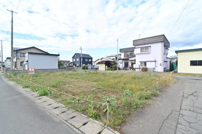 【外観】 | 黒石市幸町　土地　三方道路　