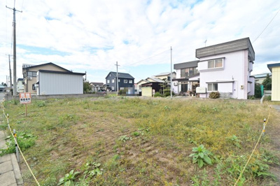 【外観】 | 黒石市幸町　土地　三方道路　