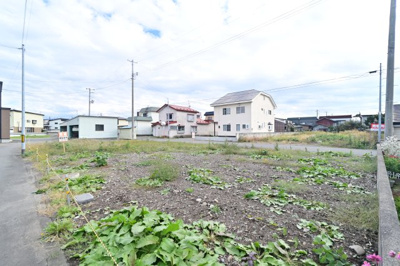 【外観】 | 黒石市幸町　土地　三方道路　
