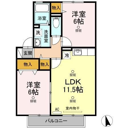 プロミネンスの間取り