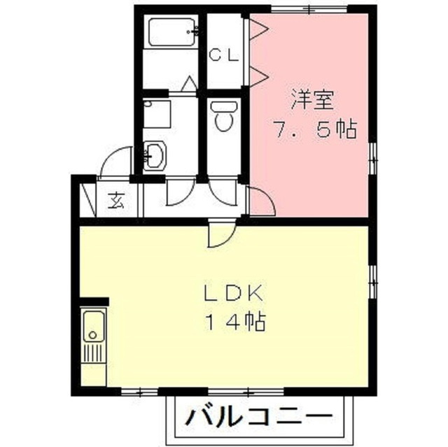 リヴェール岐南の間取り