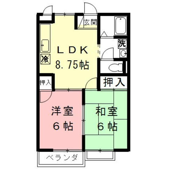 Ｋ’ｓ　ＨＯＵＳＥ　の間取り