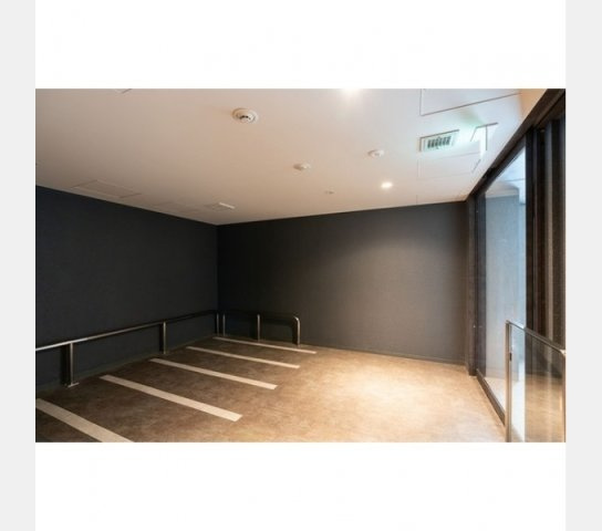 港区白金台５丁目の賃貸マンションのその他|バイク置場