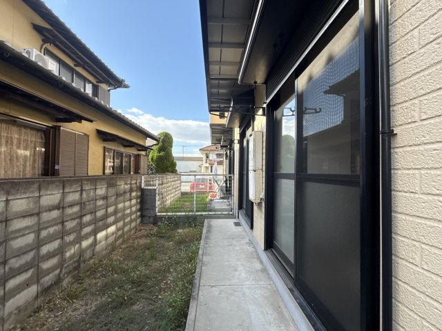 セジュール清水 Ｂ棟のバルコニー