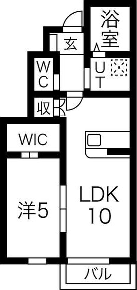 Bell tree B棟の間取り