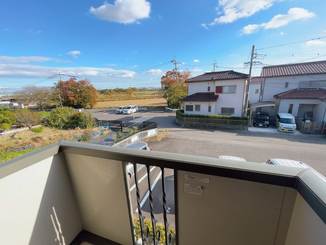 カンパーレ Aの展望|別部屋同一間取りのお写真となります。