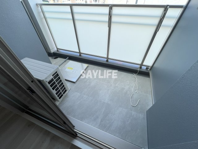 ファーストフィオーレ長田グランディールのバルコニー