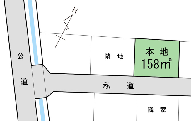 【土地図】 | 東金市宿　土地