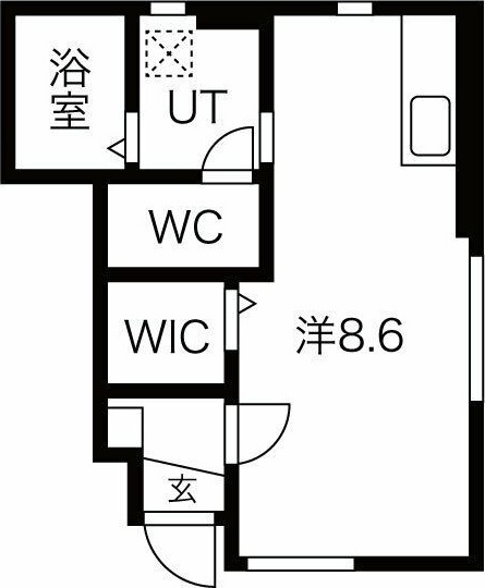 ル・メイユール東宮野目A棟の間取り