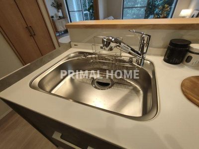 【キッチン】 | シティウインズ東神奈川 | 広いシンクで作業もはかどります。