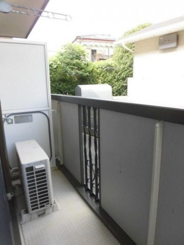 モナリエ池田新町のバルコニー