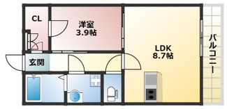 【間取り】 | KTIレジデンス垂水五色山