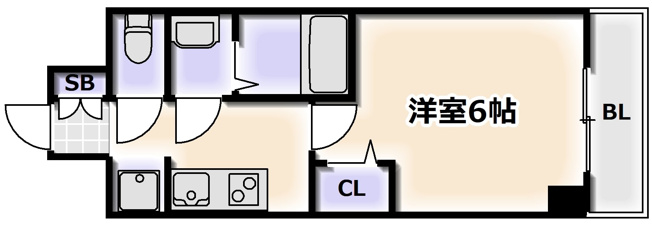 【間取り】 | プレサンス四天王寺前夕陽ヶ丘ヴィリード
