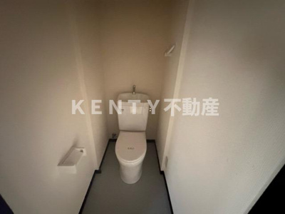 【トイレ】 | 内山荘 | 落ち着いた色調のトイレです