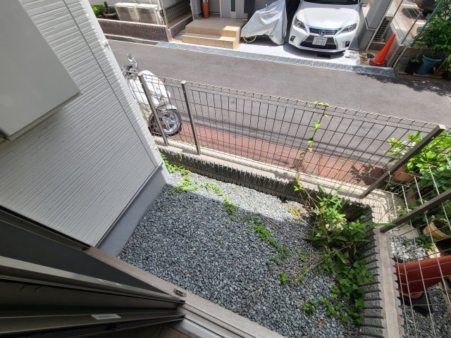 プライム御影本町のバルコニー